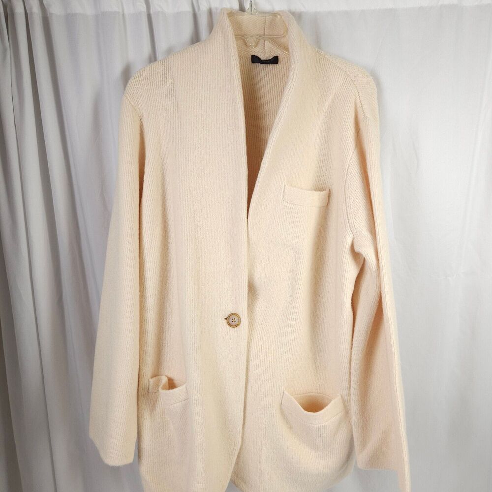 J. Crew Cream Cardigan Sweater